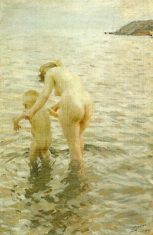 Anders Zorn mor och barn